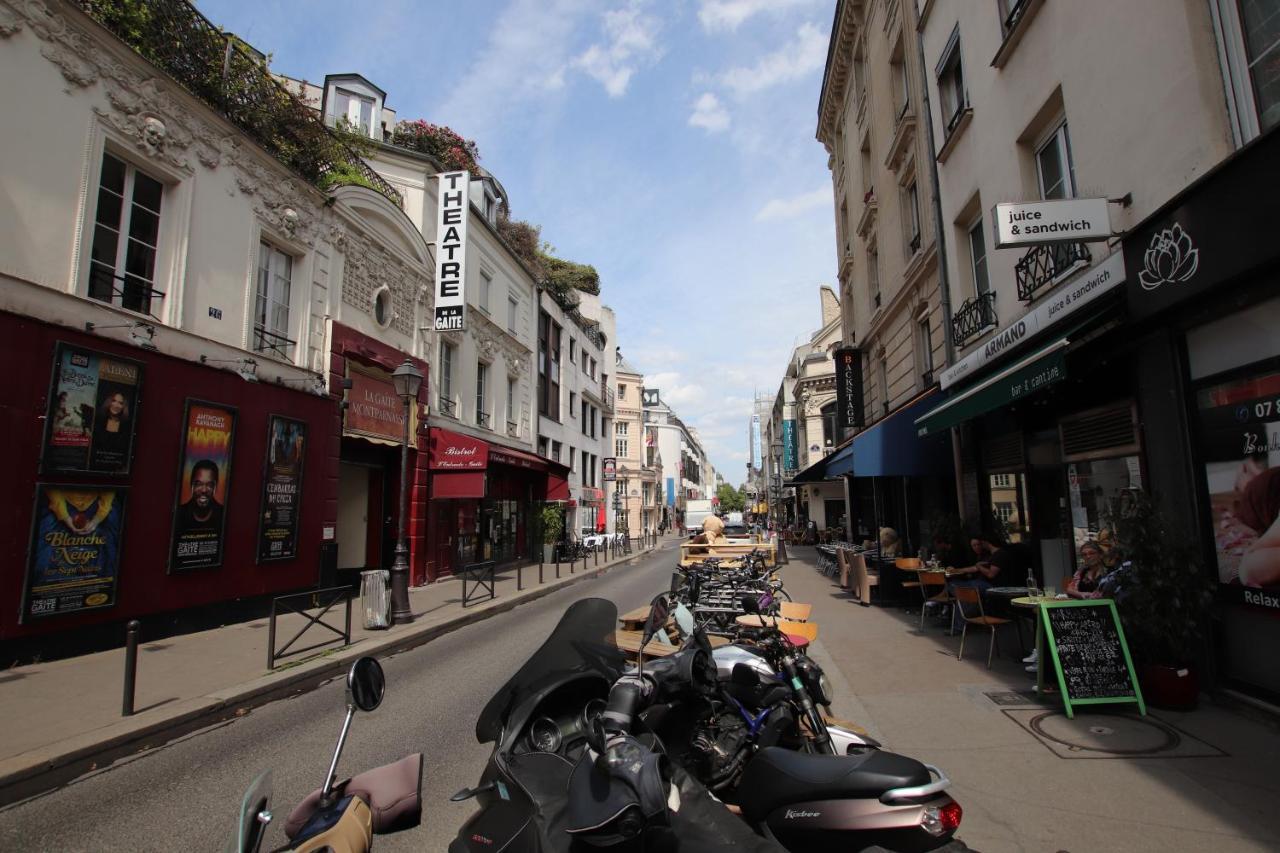 Montparnasse - La Gaite 1Bdr - B'Your Home Paryż Zewnętrze zdjęcie