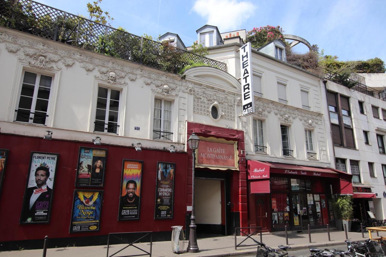 Montparnasse - La Gaite 1Bdr - B'Your Home Paryż Zewnętrze zdjęcie